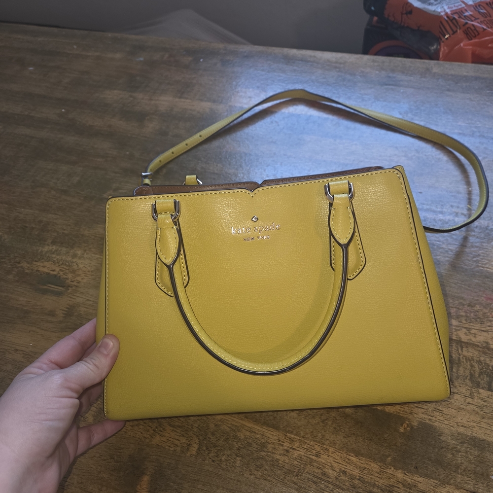 Kate Spade Mustard Yellow Satchel